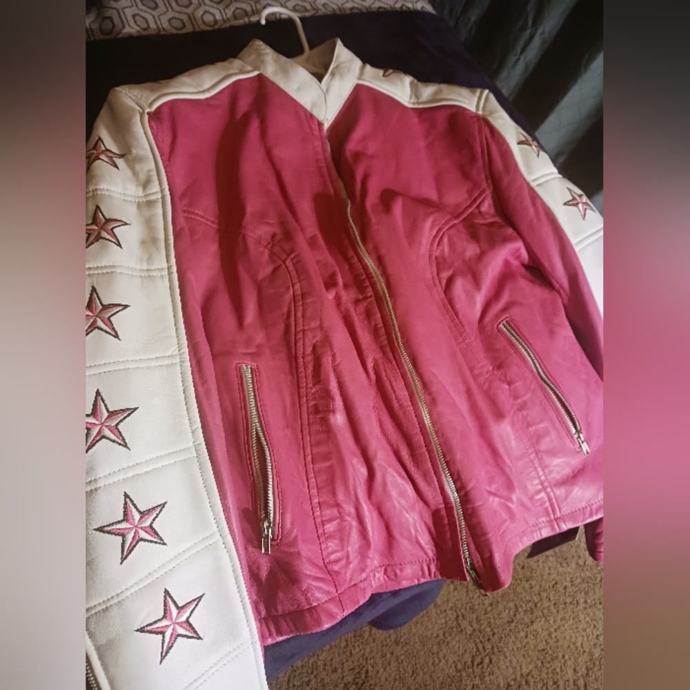 Leather jacket